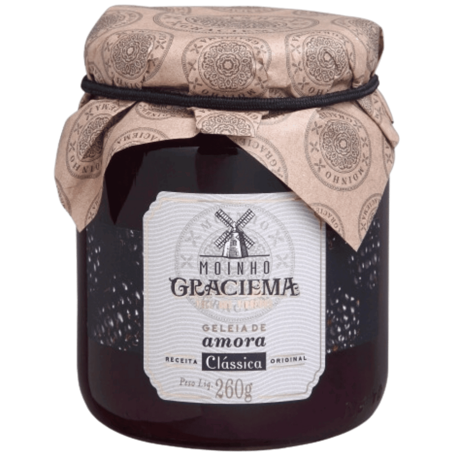 Moinho Graciema Clássica Geleia de Amora 260g - Moinho Graciema - Espumantes do Sul