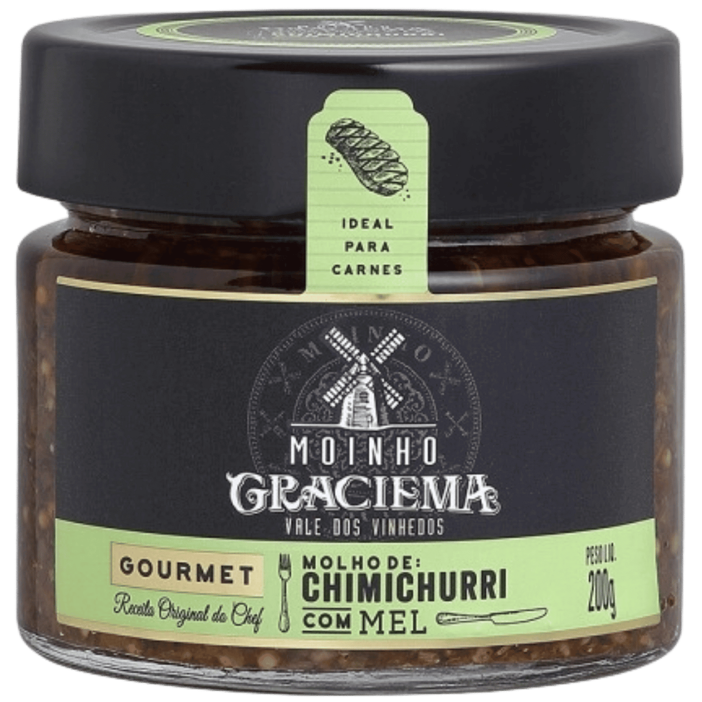 Moinho Graciema Molho de Chimichurri com Mel 230g - Moinho Graciema - Espumantes do Sul