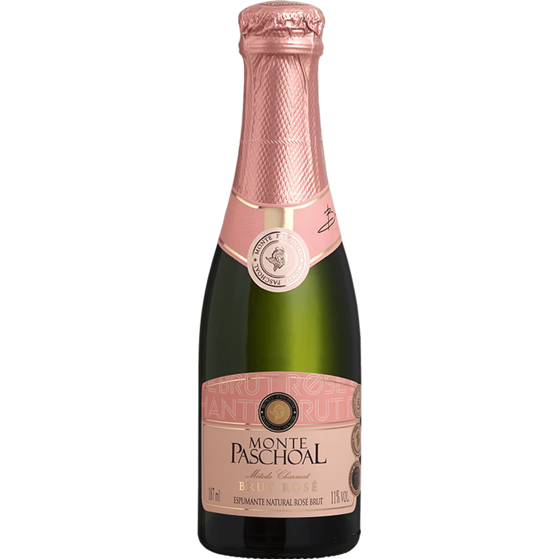 Monte Paschoal Espumante Brut Rosé 187ml - Monte Paschoal - Espumantes do Sul