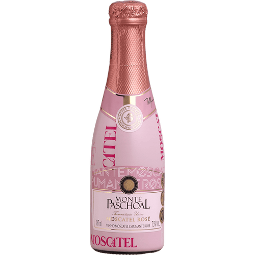 Monte Paschoal Espumante Moscatel Rosé 187ml - Monte Paschoal - Espumantes do Sul