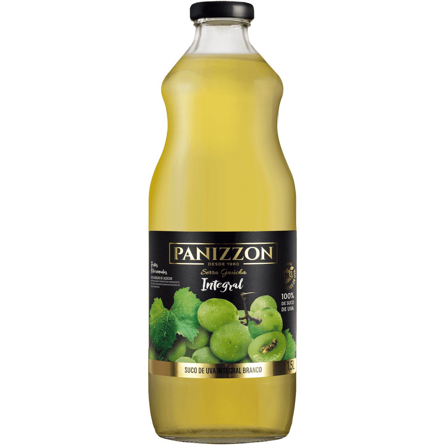Panizzon Suco de Uva Integral Branco 1,5L - Panizzon - Espumantes do Sul