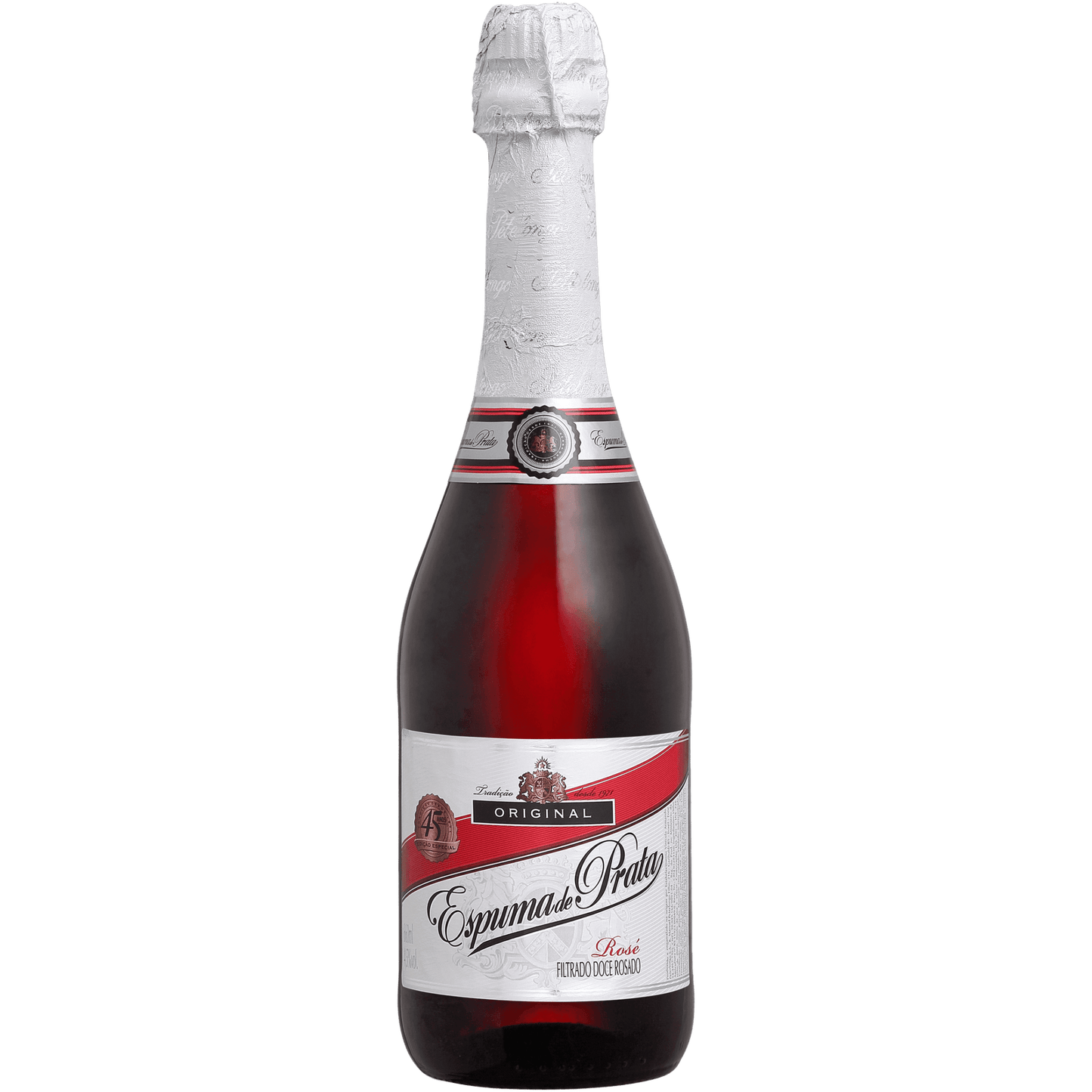 Peterlongo Espuma de Prata Filtrado Doce Rosé - Peterlongo - Espumantes do Sul