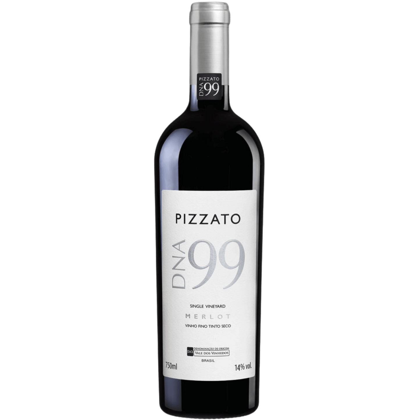 Pizzato DNA 99 Single Vineyard Merlot 2021 - Pizzato - Espumantes do Sul