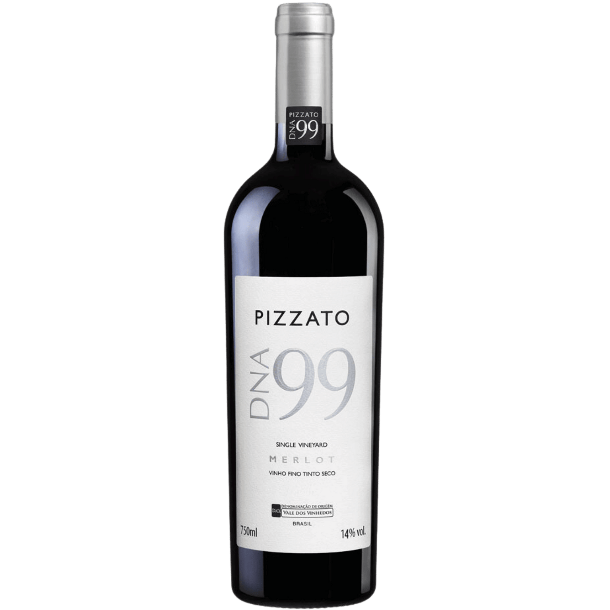 Pizzato DNA 99 Single Vineyard Merlot 2021 - Pizzato - Espumantes do Sul