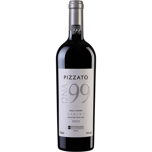 Pizzato DNA 99 Single Vineyard Merlot 2022 - Pizzato - Espumantes do Sul