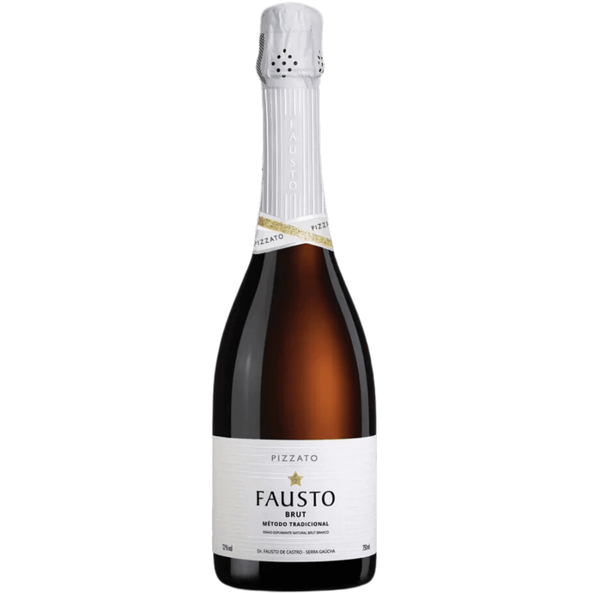 Pizzato Fausto Tradicional Espumante Brut - Pizzato - Espumantes do Sul