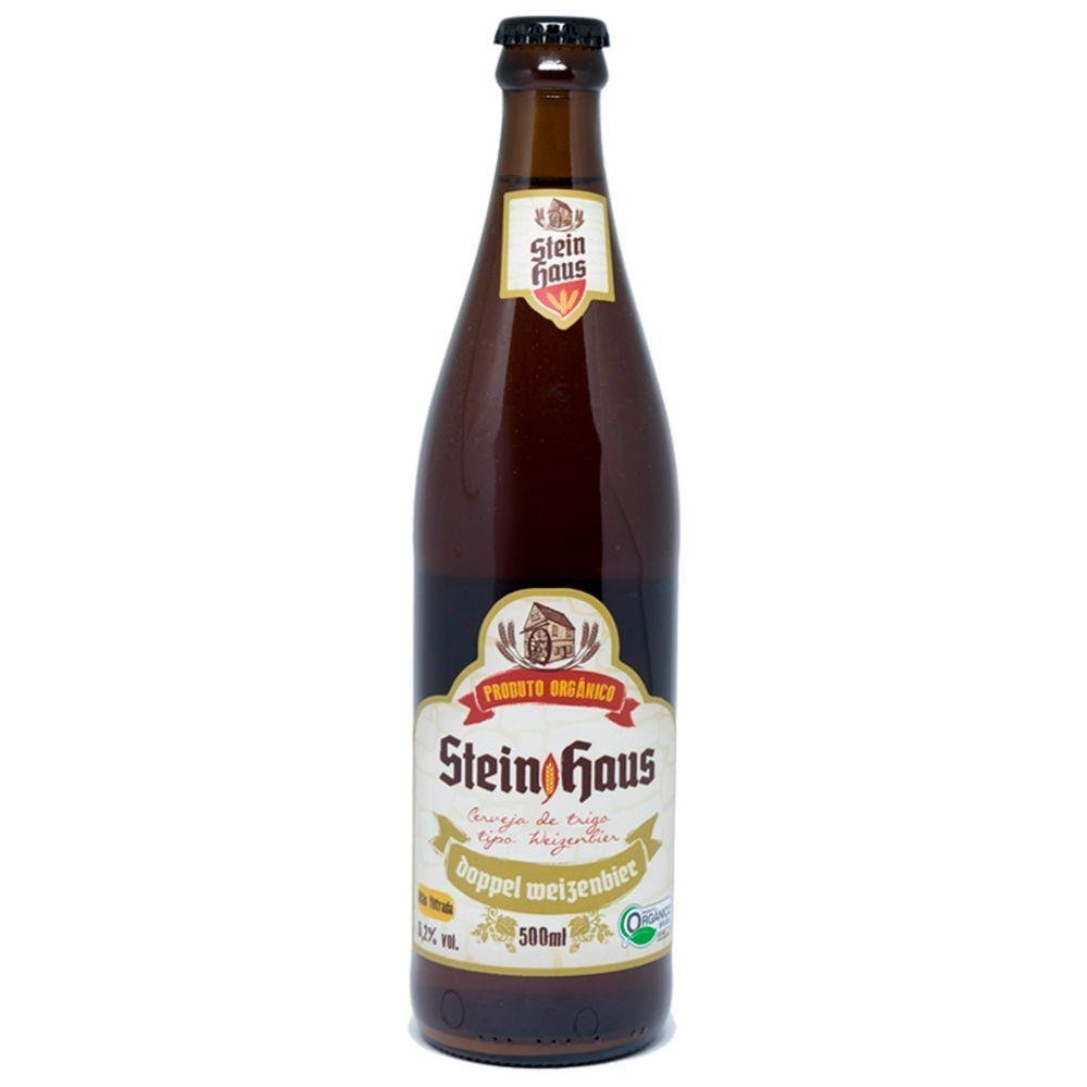 SteinHaus Cerveja Orgânica Doppel Weizenbier - SteinHaus - Espumantes do Sul