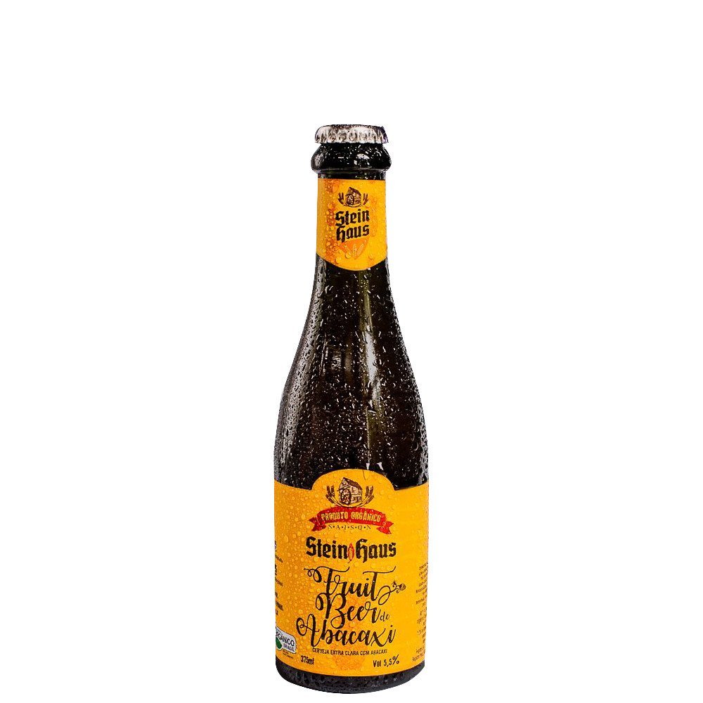 SteinHaus Cerveja Orgânica Fruit Beer Abacaxi - SteinHaus - Espumantes do Sul