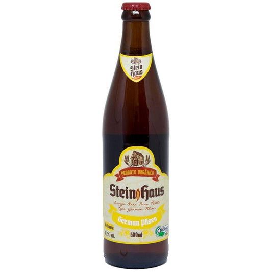 SteinHaus Cerveja Orgânica German Pilsen - SteinHaus - Espumantes do Sul