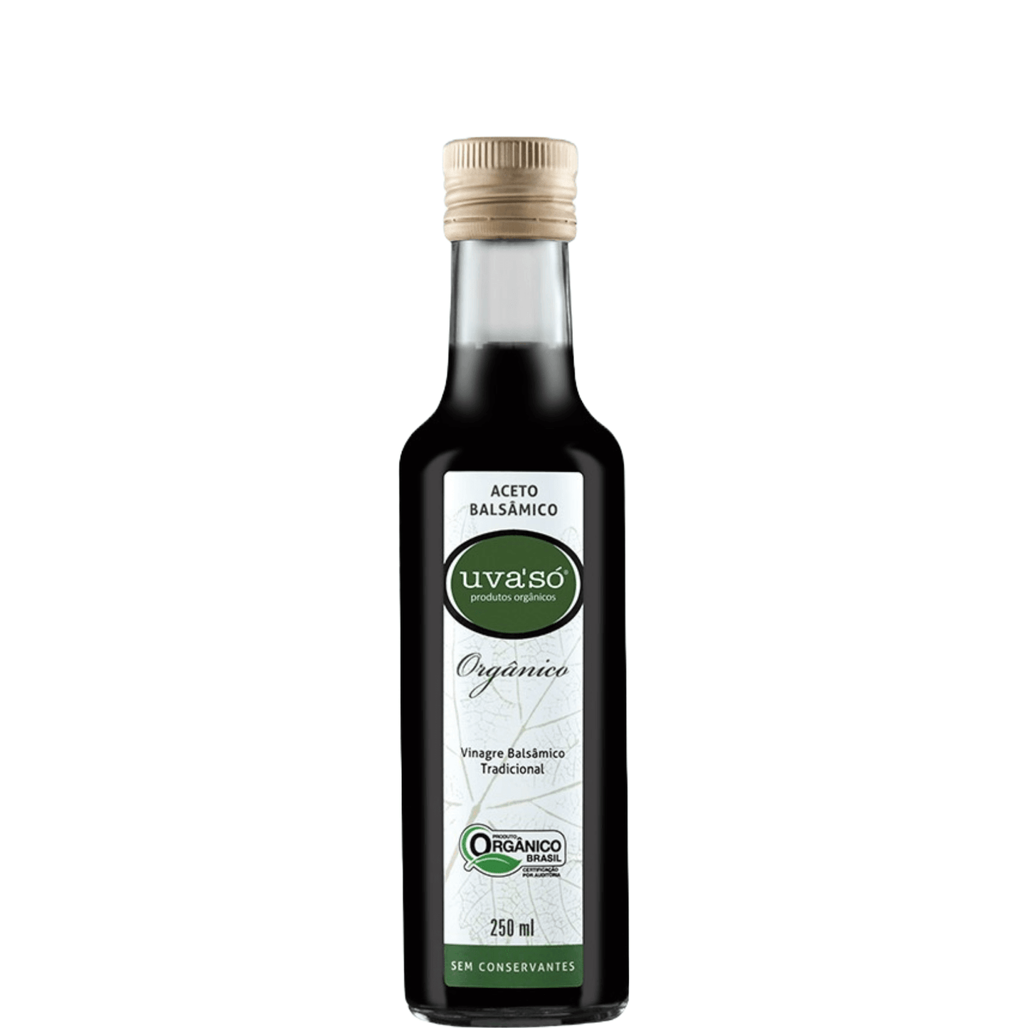 Uva'Só Vinagre Balsâmico Orgânico Tradicional 250ml - Uva'Só - Espumantes do Sul