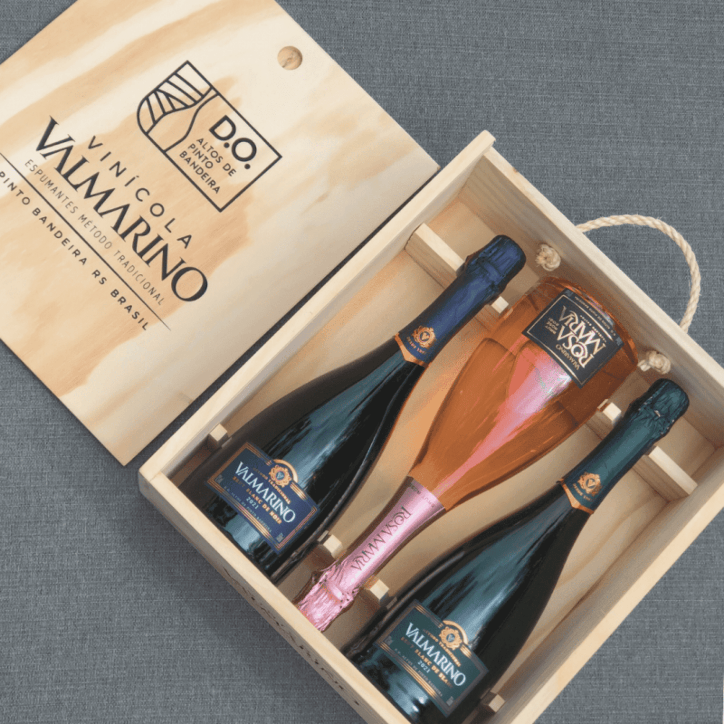 Valmarino Kit Espumantes DO Altos de Pinto Bandeira - Valmarino - Espumantes do Sul