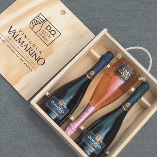 Valmarino Kit Espumantes DO Altos de Pinto Bandeira - Valmarino - Espumantes do Sul