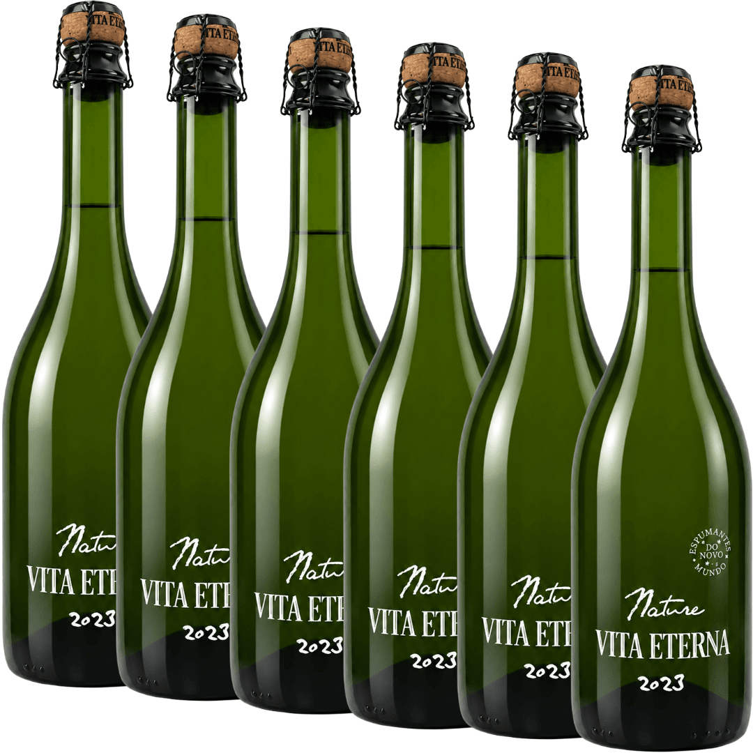 Vita Eterna Espumante Nature - Caixa com 6 - Vita Eterna - Espumantes do Sul