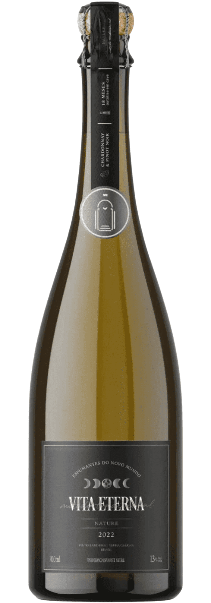 Vita Eterna Espumante Nature - Caixa com 6 - Vita Eterna - Espumantes do Sul