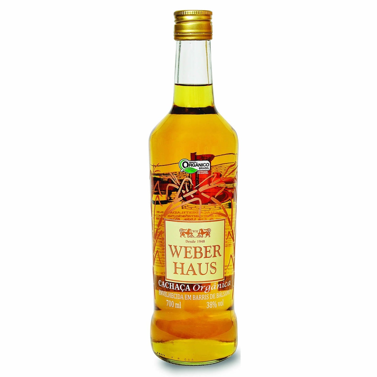 Weber Haus Cachaça Orgânica Envelhecida em Bálsamo - Weber Haus - Espumantes do Sul
