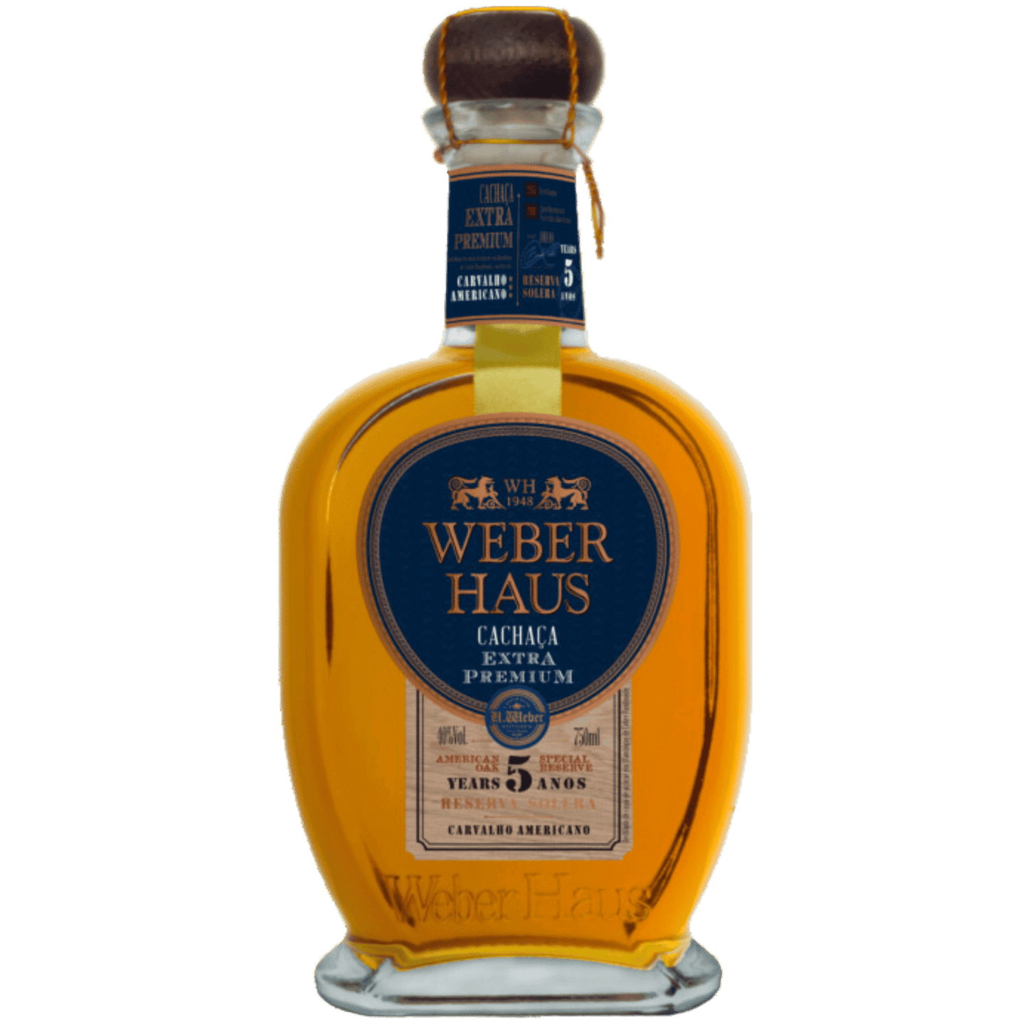 Weber Haus Cachaça Solera 5 Anos Extra Premium - Weber Haus - Espumantes do Sul