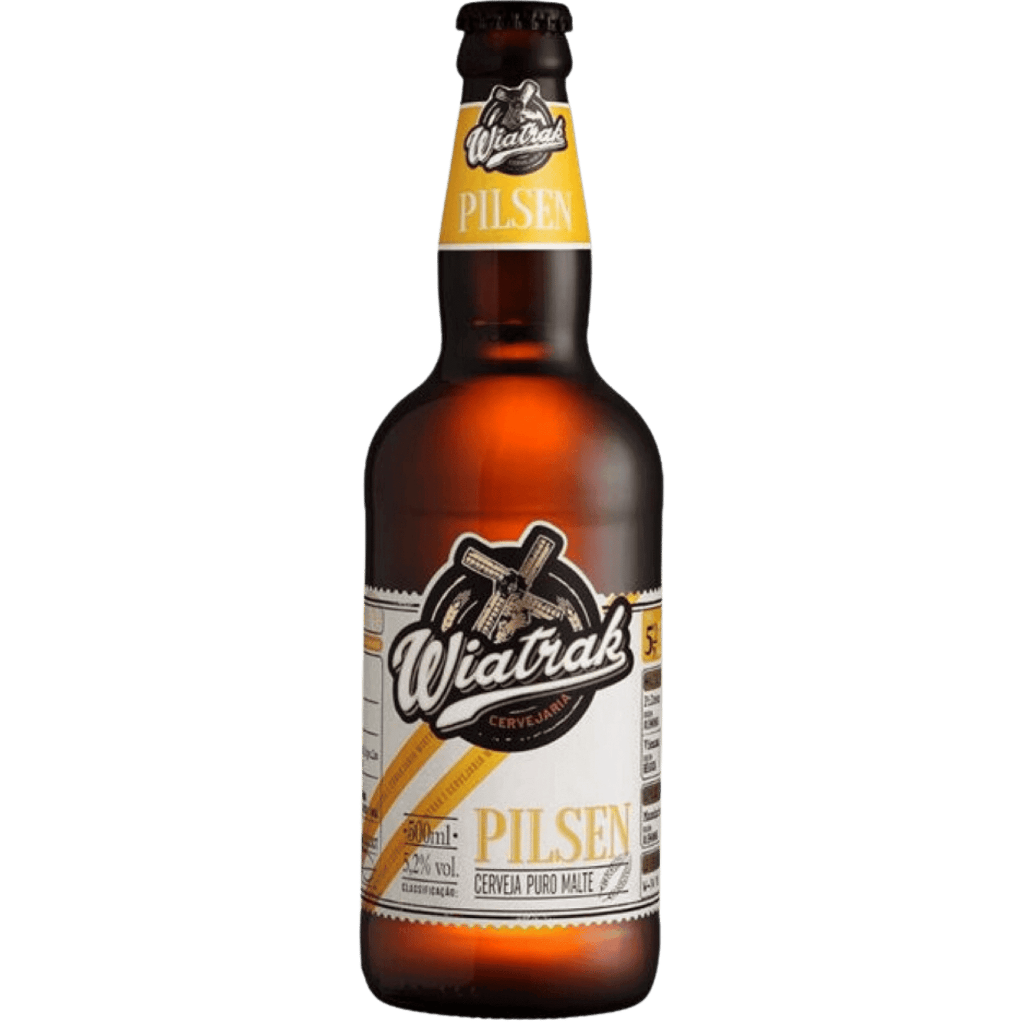 Wiatrak Cerveja Pilsen 500ml - Wiatrak - Espumantes do Sul