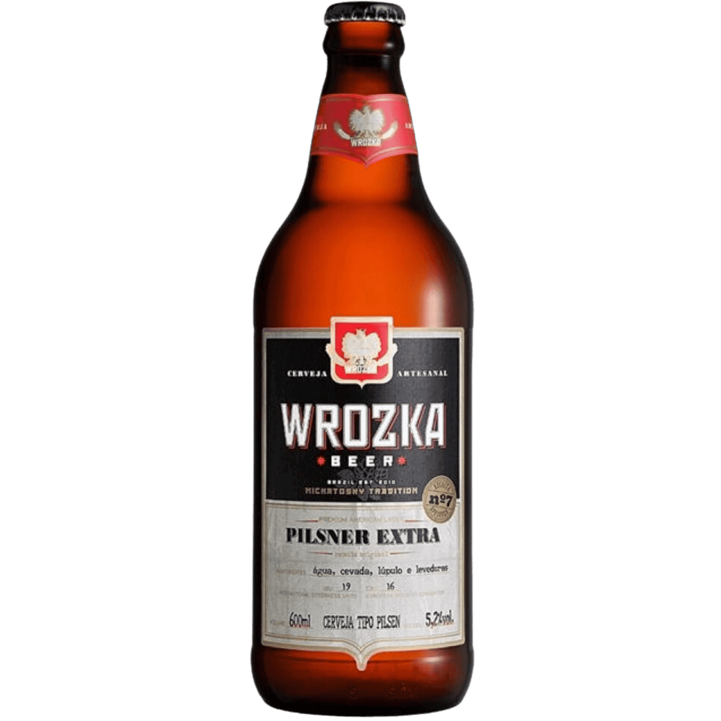 Wrozka Cerveja Pilsen Extra 600ml - Wrozka - Espumantes do Sul