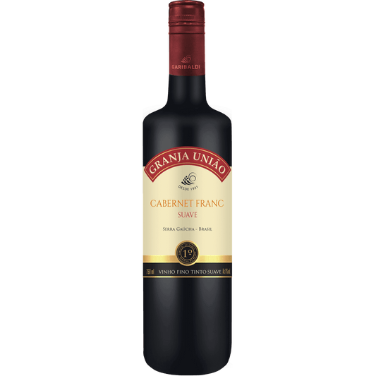 Cabernet Franc Suave Granja União: Leveza e Sabor em Cada Gole - Espumantes do Sul