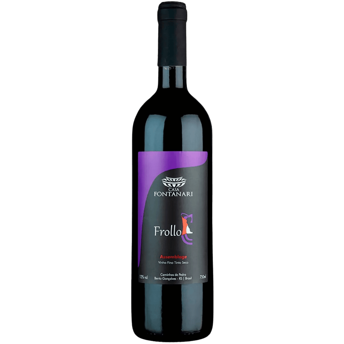 Casa Fontanari Frollo: Vinho Tinto Seco Refrescante e Versátil - Espumantes do Sul