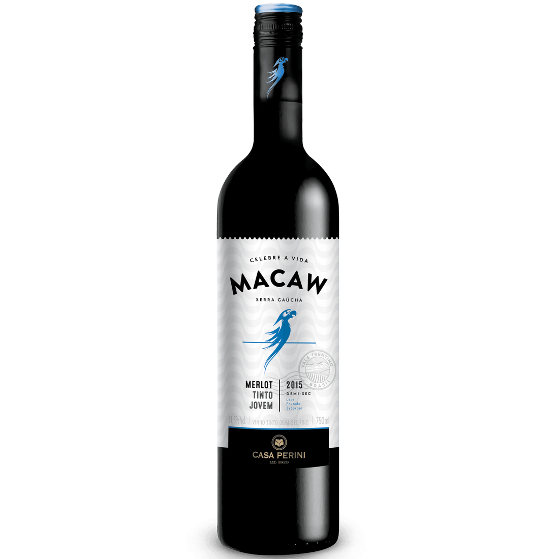 Casa Perini Macaw Merlot: O Tinto Demi-Sec Perfeito Para Todos - Espumantes do Sul
