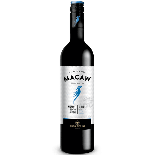 Casa Perini Macaw Merlot: O Tinto Demi-Sec Perfeito Para Todos - Espumantes do Sul