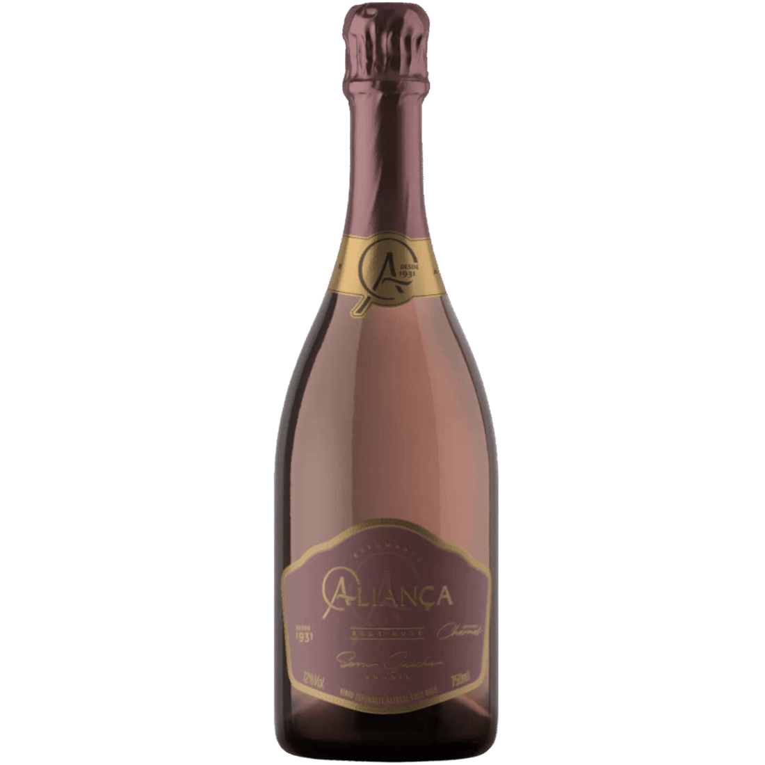 Celebre a Vida com a Elegância do Espumante Brut Rosé Aliança - Espumantes do Sul