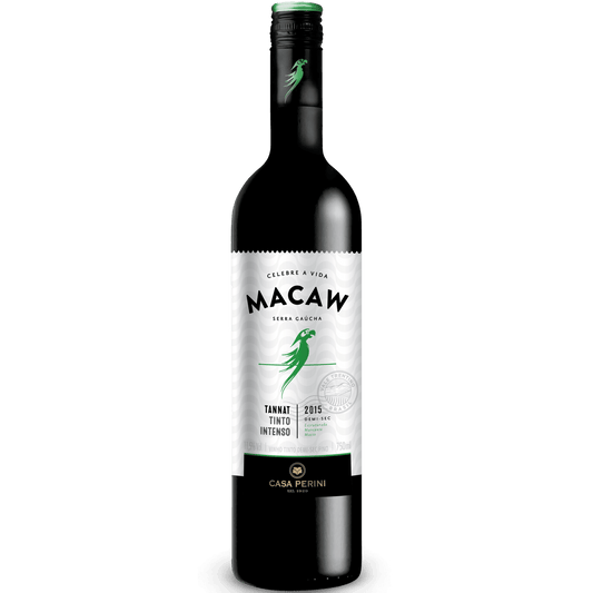 Descubra o Sabor Único do Vinho Tannat Demi-Sec Macaw - Espumantes do Sul