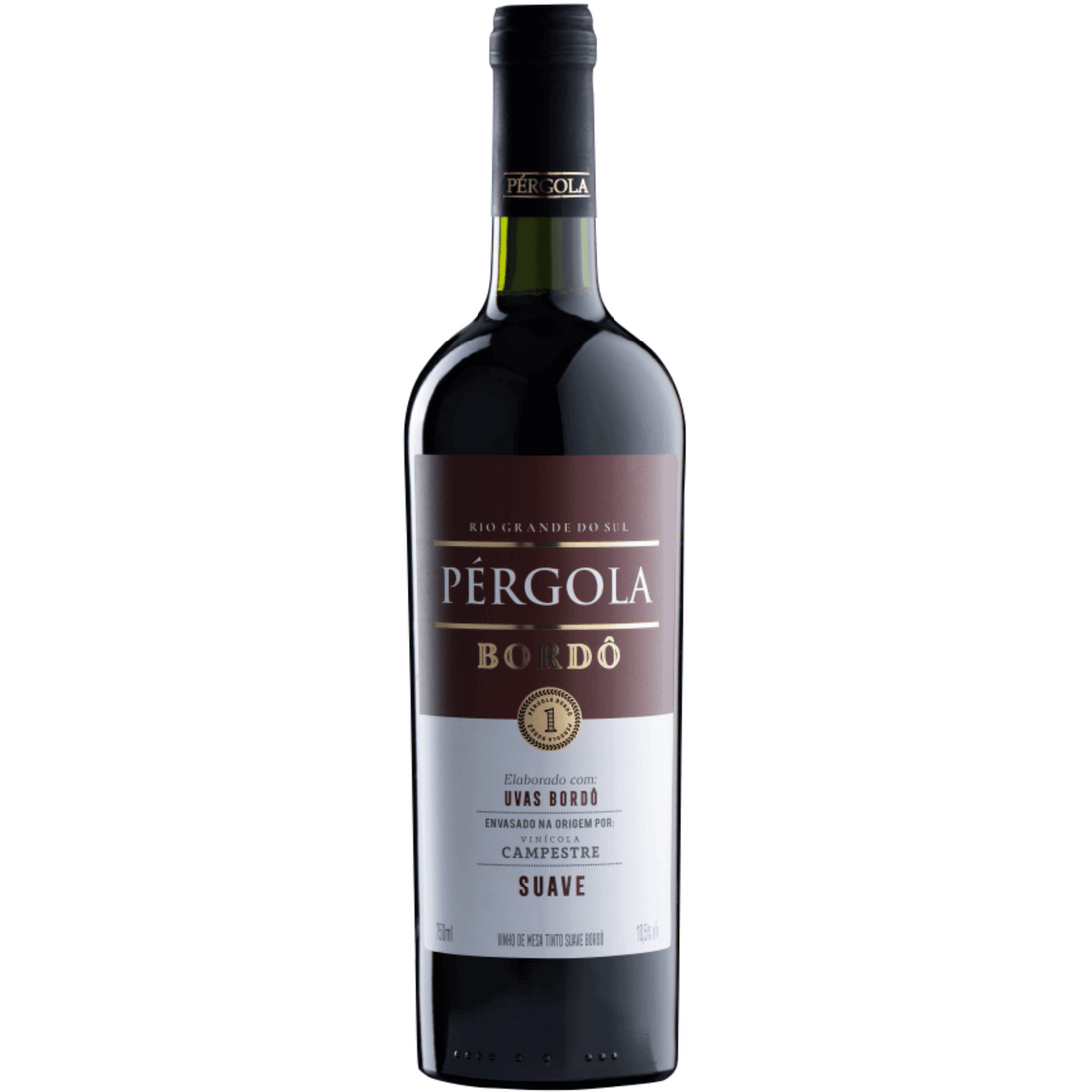 Pérgola Bordô Tinto Suave: leve, frutado e fácil de beber - Espumantes do Sul