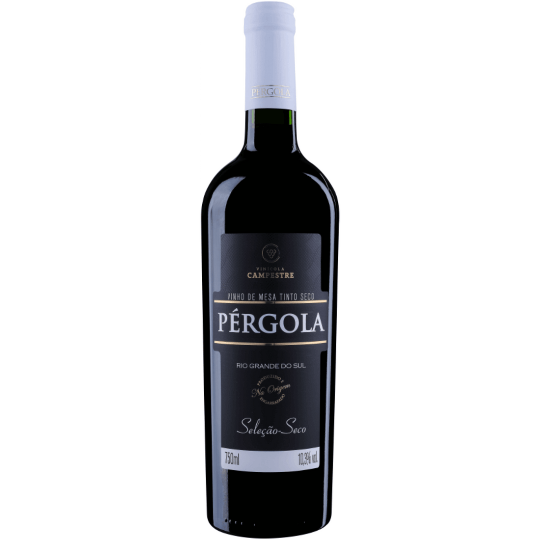 Pérgola Seleção Tinto Seco — tinto estruturado dos Campos RS - Espumantes do Sul