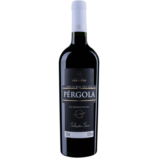 Pérgola Seleção Tinto Seco — tinto estruturado dos Campos RS - Espumantes do Sul