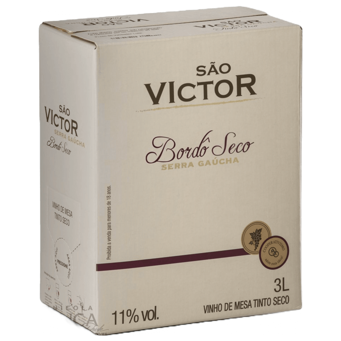 São Victor Bordô Bag in Box: Qualidade e Praticidade na Sua Taça - Espumantes do Sul