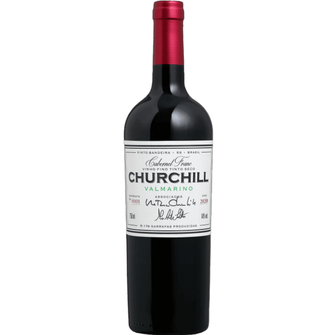 Valmarino Churchill Cabernet Franc: potência e elegância 2020 - Espumantes do Sul