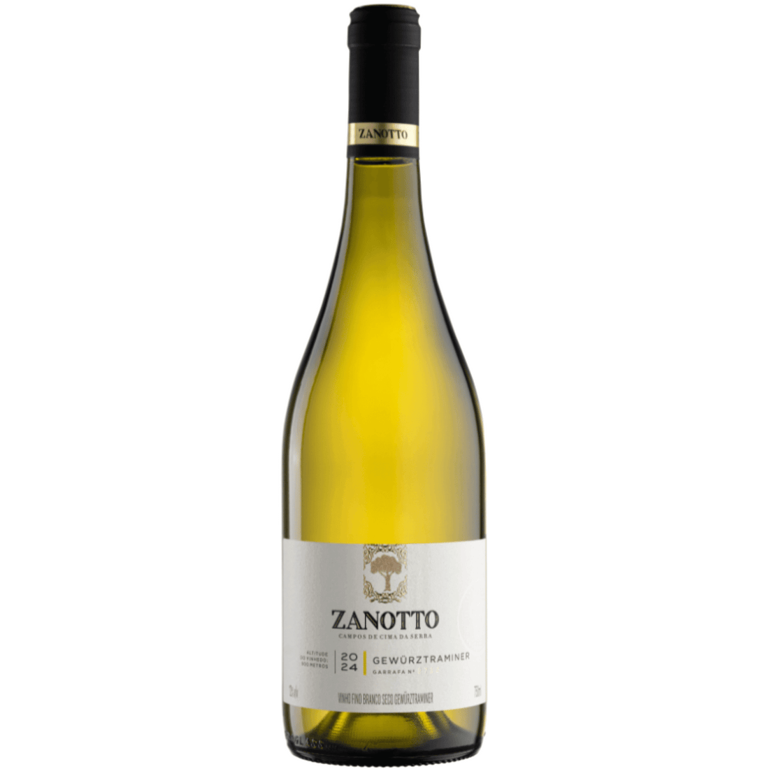 Zanotto Gewurztraminer: branco aromático dos Campos de Cima - Espumantes do Sul