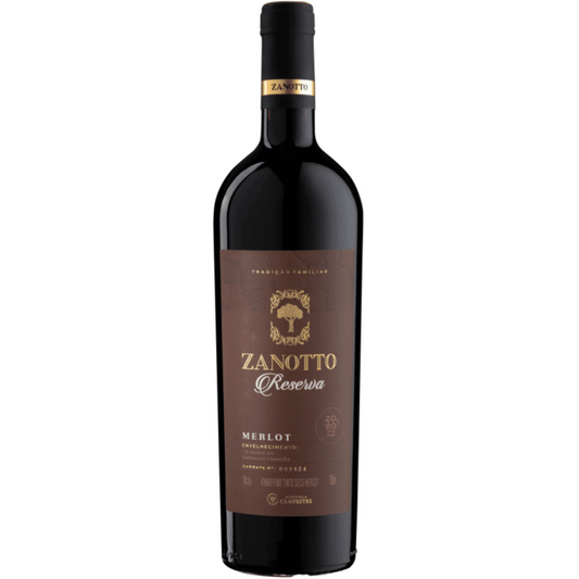 Zanotto Reserva Merlot: tinto encorpado dos Campos de Cima - Espumantes do Sul