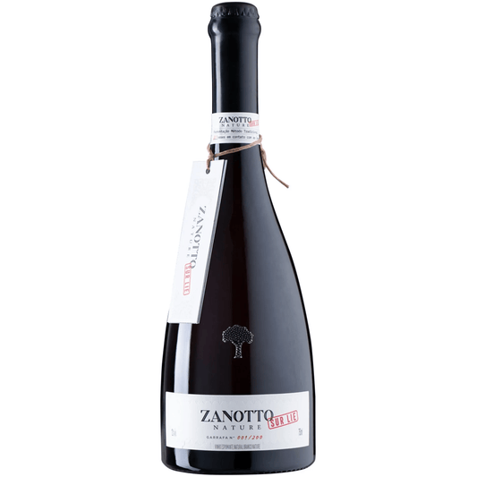 Zanotto Sur Lie Nature: Chardonnay 100% com 20 meses sur lie - Espumantes do Sul