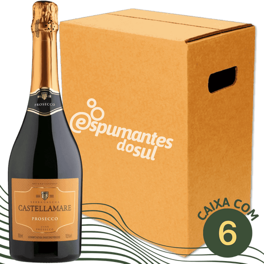 Castellamare Prosecco Espumante Brut - Caixa com 6