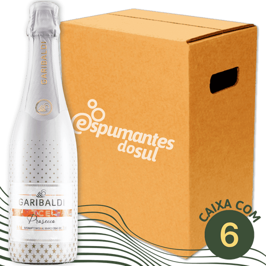 Garibaldi Ice Prosecco Espumante Demi Sec - Caixa com 6