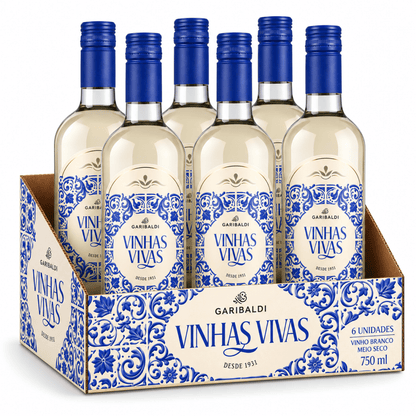 Garibaldi Vinhas Vivas - Caixa com 6