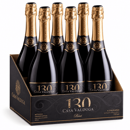 Casa Valduga 130 Espumante Brut - Caixa com 6