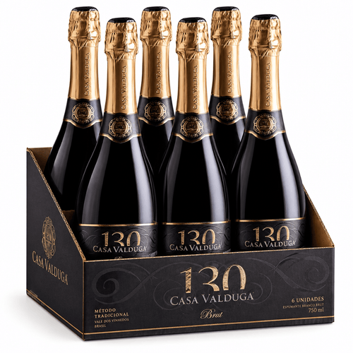 Casa Valduga 130 Espumante Brut - Caixa com 6