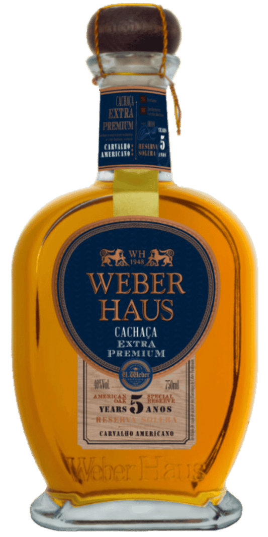 Weber Haus Cachaça Solera 5 Anos Extra Premium