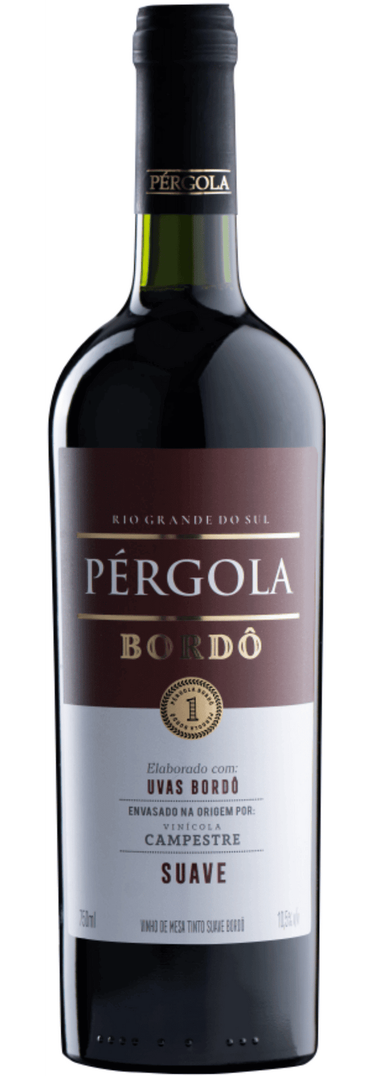 Pérgola Bordô Tinto Suave