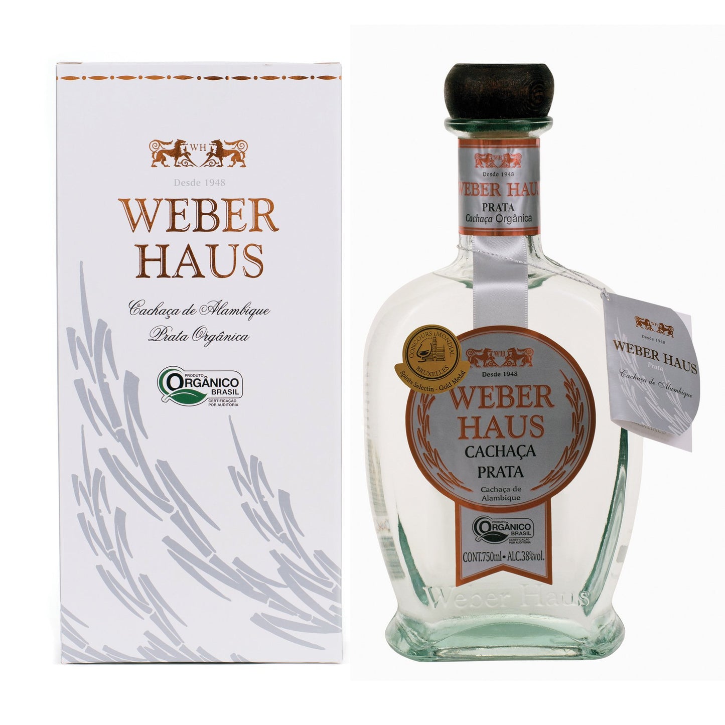 Weber Haus Cachaça Orgânica Prata