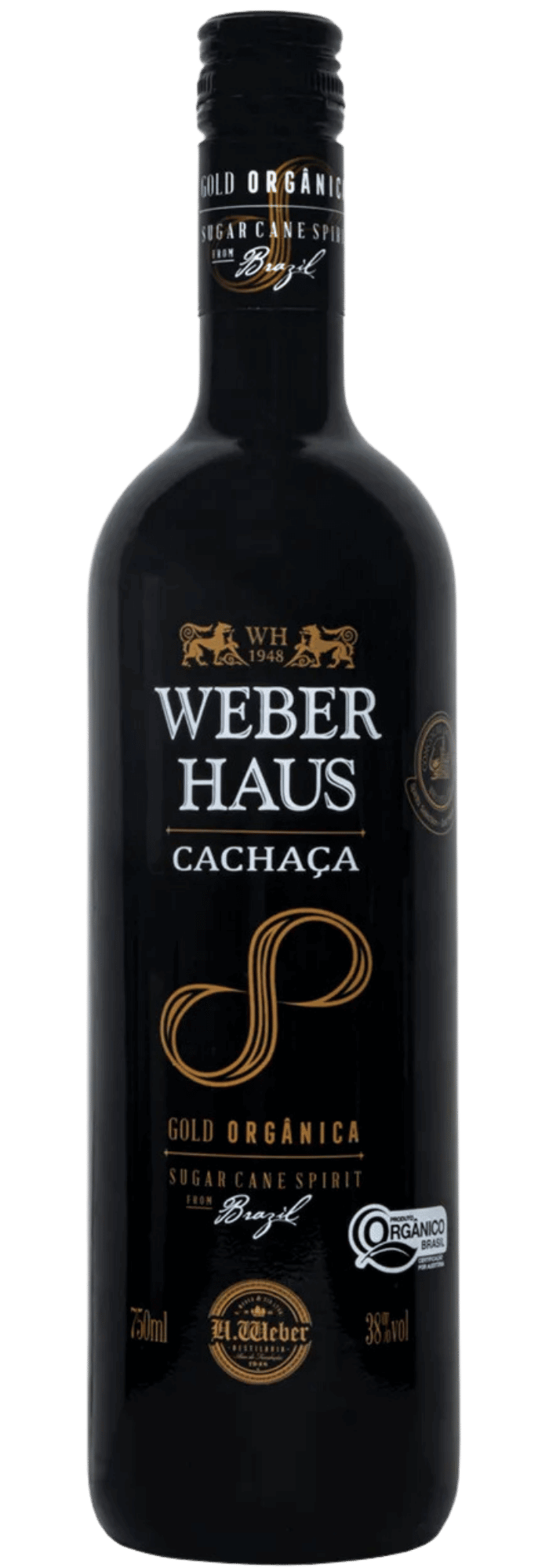 Weber Haus Cachaça Envelhecida Gold Camisa 8 Orgânica