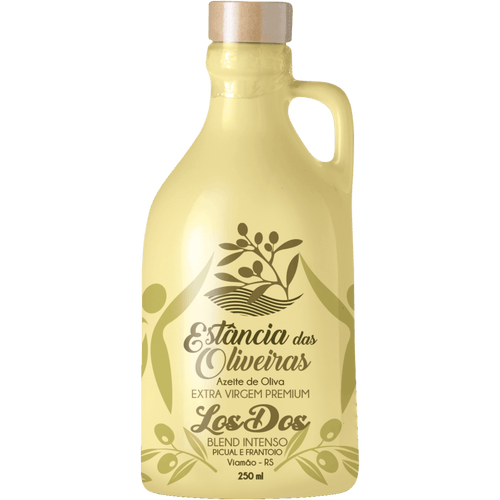 Estância das Oliveiras Azeite de Oliva Extra Virgem Blend Los Dos Cerâmica 250ml