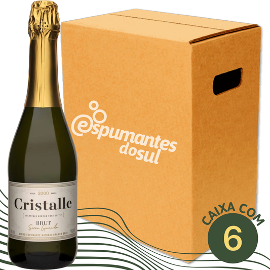 Arbugeri Cristalle Espumante Brut - Caixa com 6