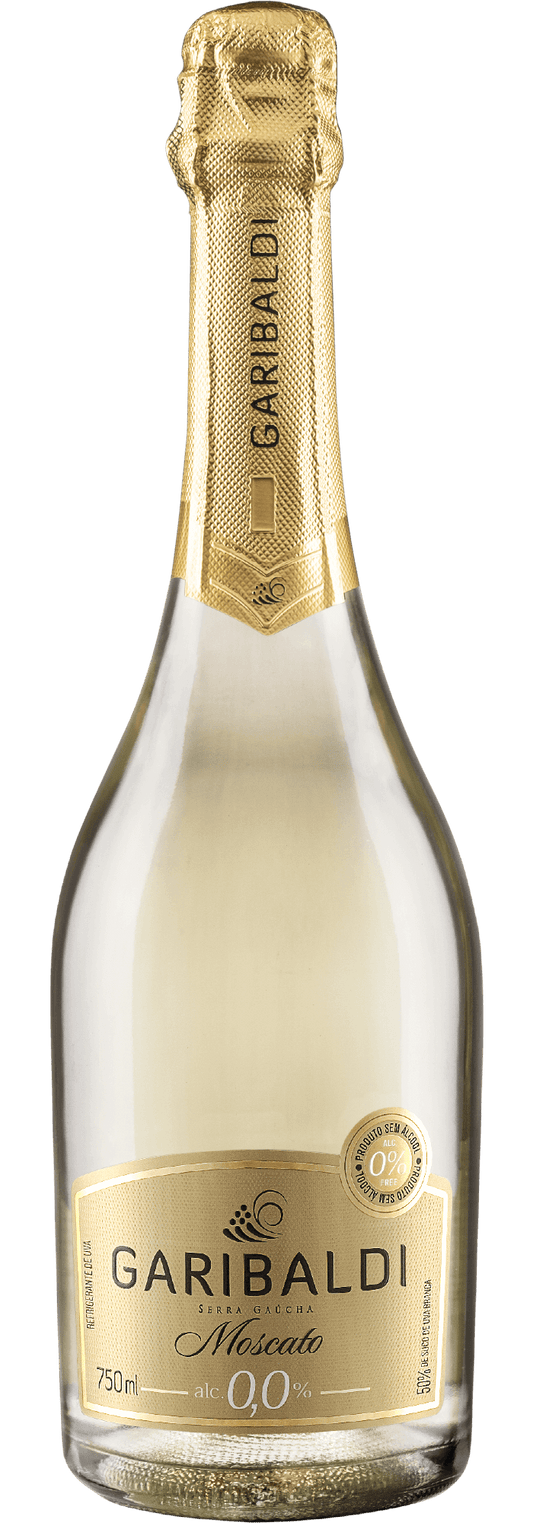 Garibaldi Zero Álcool 0,0% Moscato Espumante