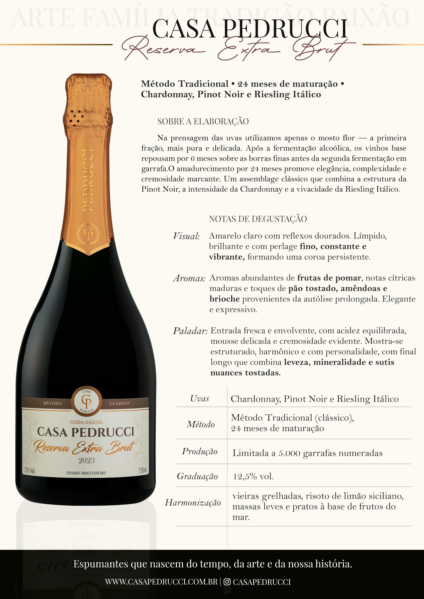 Casa Pedrucci Reserva Espumante Extra Brut