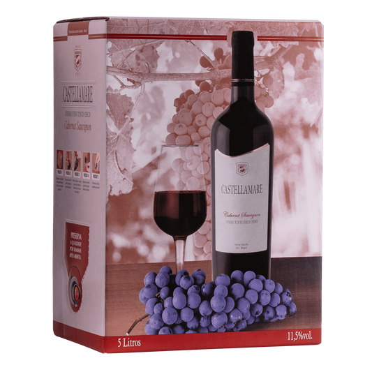 Castellamare Cabernet Sauvignon Bag in Box 5L